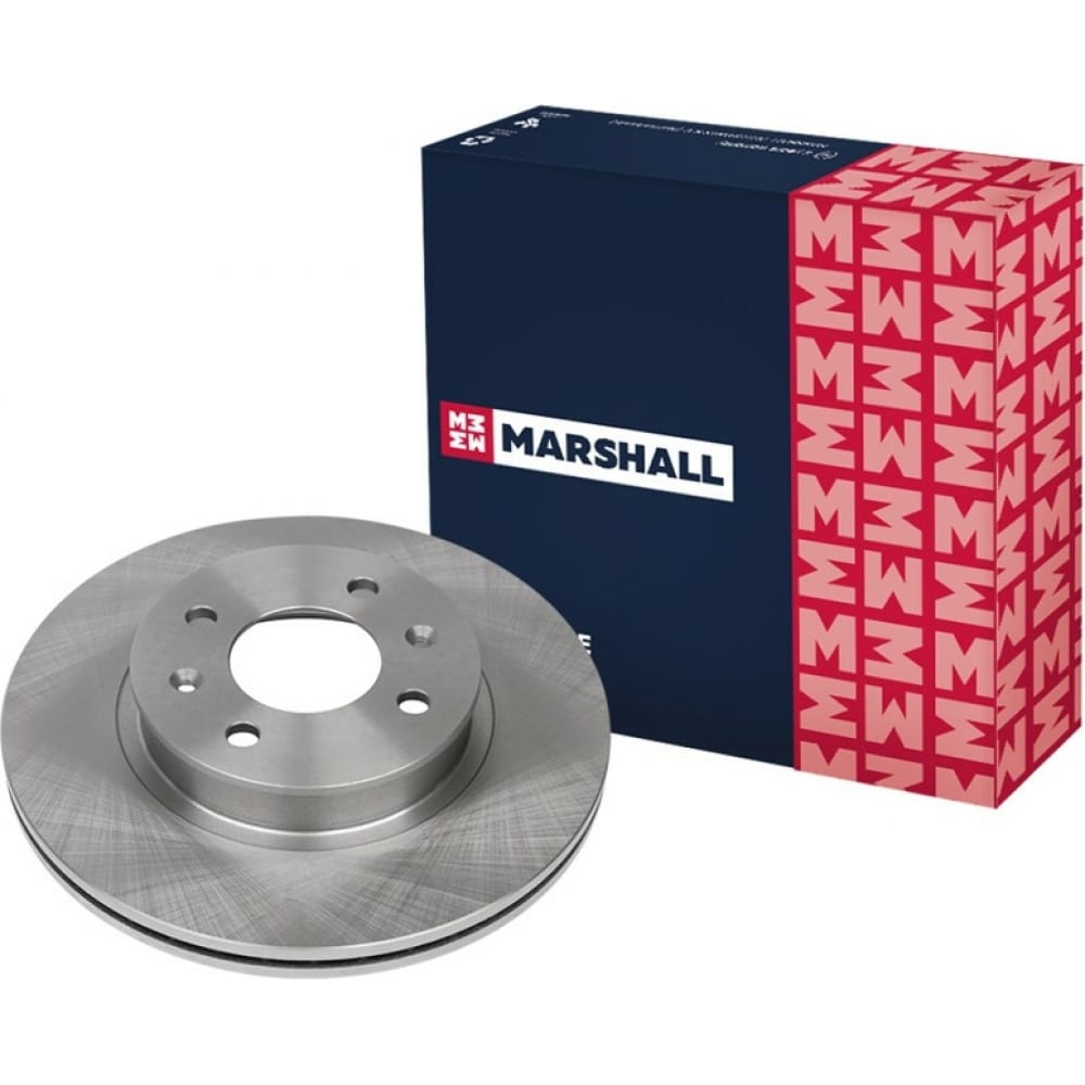 Передний тормозной диск Hyundai Getz 02- MARSHALL передний тормозной диск hyundai solaris i 10 kia rio iii 11 marshall