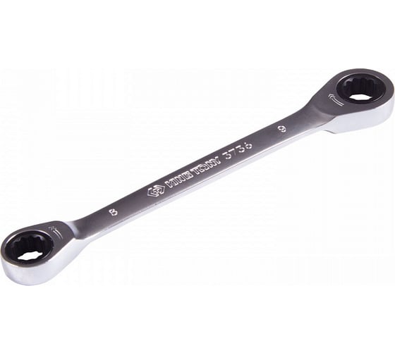 Изображение товара Накидной трещоточный ключ KING TONY 8x9 мм, прямой 37360809M