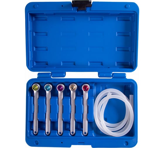 Изображение товара Набор ключей для прокачки тормозов, 7-11 мм, 6 предметов KING TONY 9BC5001MR