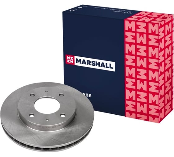Изображение товара Тормозной диск передний Kia Sportage II 05-, Mitsubishi Galant VI-VIII 87-, Volvo S40 I 95- MARSHALL M2000562