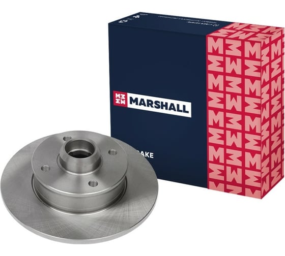 Изображение товара Тормозной диск задний VW Golf I-III 76- / Jetta II 84- / Passat B2-B4 85- / Polo III 95- MARSHALL M2000571