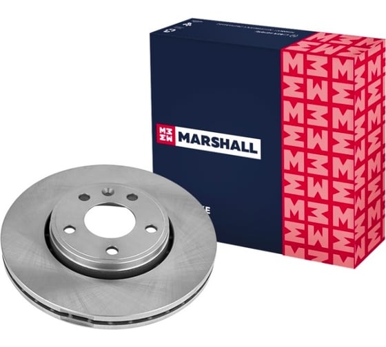 Изображение товара Тормозной диск передний Nissan Primastar 01-, Opel Vivaro A 01-, Renault Trafic II 01- MARSHALL M2000512