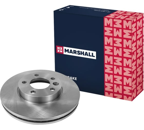 Изображение товара Тормозной диск передний VW Touareg I 02- / Transporter T5, T6 03- / Multivan T5, T6 03- MARSHALL M2000478
