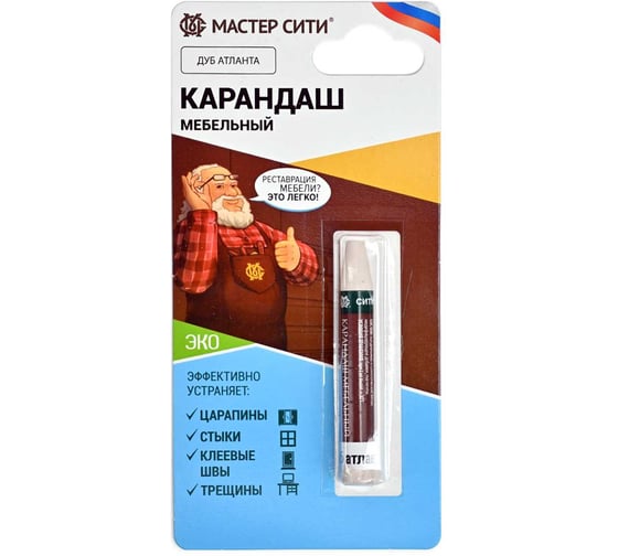 Изображение товара Карандаш для мебели Мастер Сити Дуб атланта 2031206