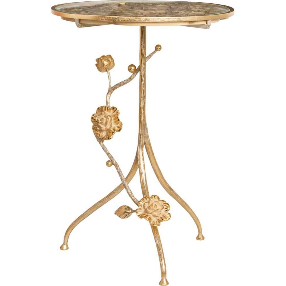 Столик BOGACHO столик кофейный sheffilton круг 40x40 см золотой