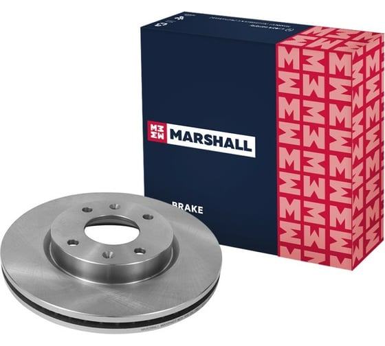 Изображение товара Тормозной диск передний Hyundai Elantra III XD 01- / Sonata IV +ТаГАЗ 01-, Kia Magentis MARSHALL M2000437