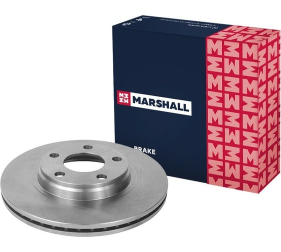 Изображение товара Тормозной диск передний Audi A4 B5-B7 94- / A8 D2, D3 96-, VW Passat B5 96- MARSHALL M2000476
