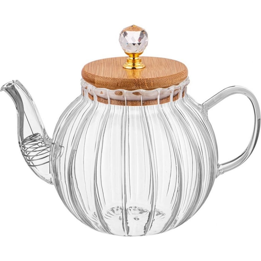 Заварочный чайник Agness, цвет прозрачный 889-114 KRISTALL - фото 1