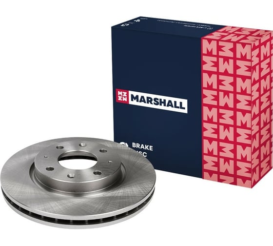 Изображение товара Тормозной диск передний Kia Cerato I 01- / Spectra I 04- MARSHALL M2000587