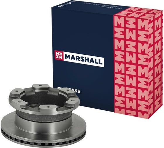 Изображение товара Тормозной диск задний Iveco Daily IV-VI 06- ориг. номер 2996049 MARSHALL M2000655