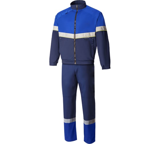 Изображение товара Костюм СОЮЗСПЕЦОДЕЖДА СОЮЗСПЕЦ темно-синий/василек, размер 56-58, рост 170-176 2000000137438