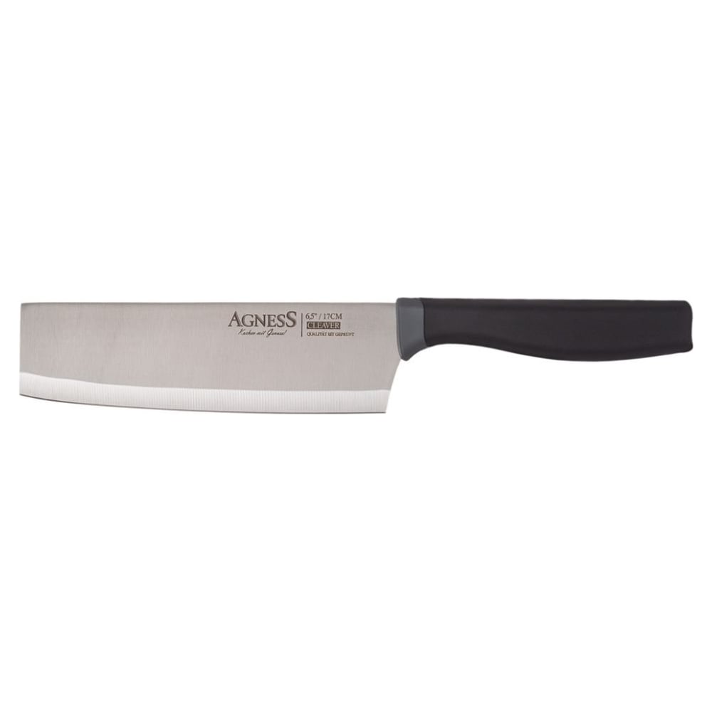 Кухонный нож-топорик Agness топорик кухонный samura mo v 18 см g 10