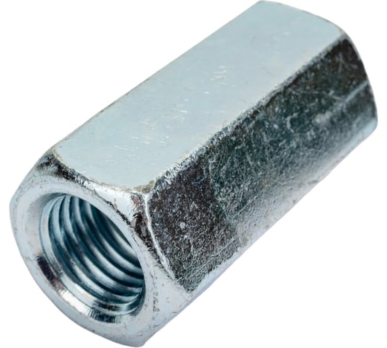 Изображение товара Удлиняющая гайка КРЕП-КОМП цинк, DIN 6334, М24x72, 1 шт. гу2472мф