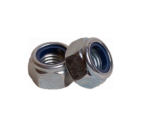 Изображение товара Гайка с контрящим кольцом КРЕП-КОМП DIN 985, М30, 120 шт. гс30