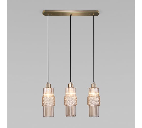 Изображение товара Подвесной светильник Eurosvet 50209 3 бронза a055490