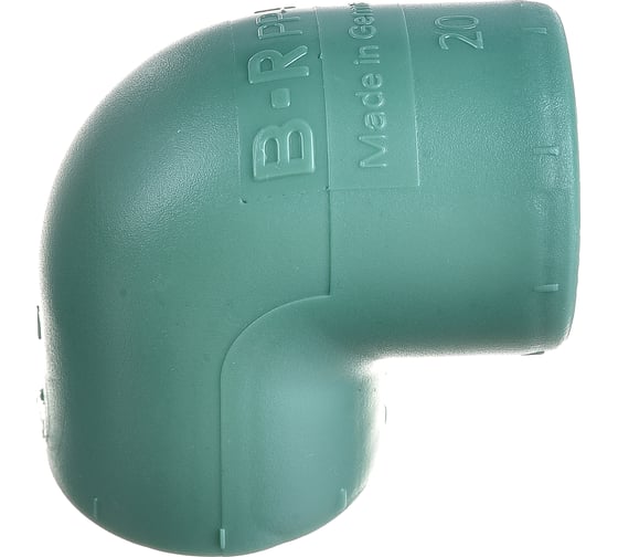 Изображение товара Угол Banninger полипропиленовый, зеленый, 90 гр x 20 мм 7411069011