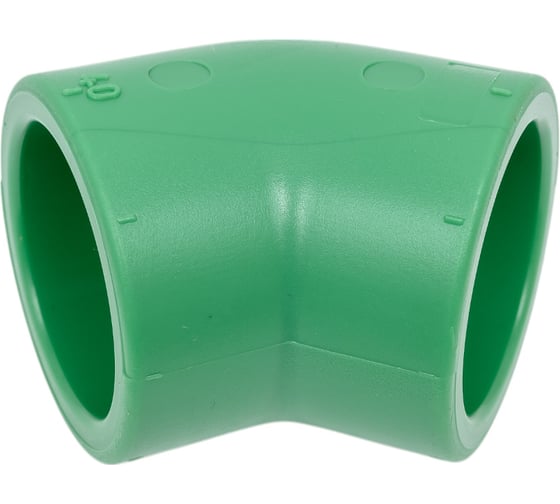 Изображение товара Угол Banninger полипропиленовый, зеленый, 45 гр x 40 мм 7411094511