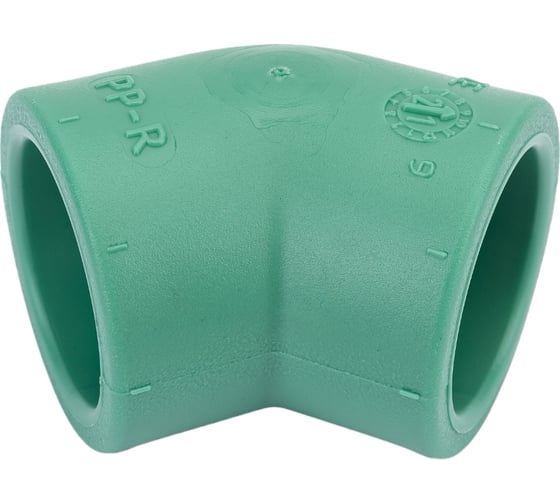 Изображение товара Угол Banninger полипропиленовый, зеленый, 45 гр x 32 мм 7411084511