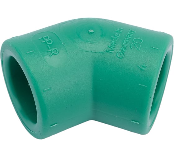 Изображение товара Угол Banninger полипропиленовый, зеленый, 45 гр x 20 мм 7411064511