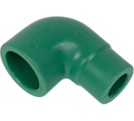 Изображение товара Угол Banninger полипропиленовый, зеленый, вн-нар - 90 гр x 25 мм 7412079011