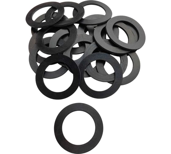 Изображение товара Резиновая прокладка HG 1 1/2" ( 30x44x2 мм) 20 шт 1647324