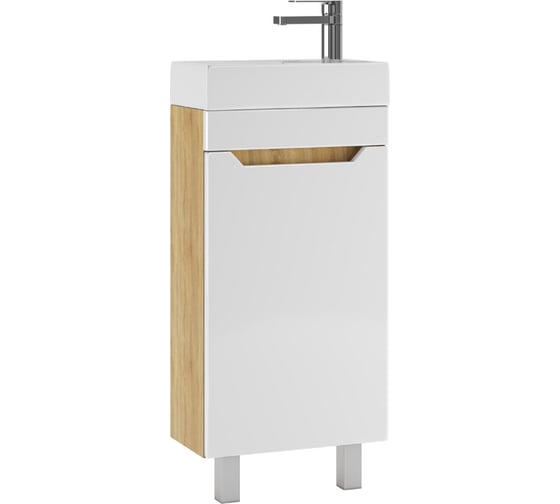 Изображение товара Тумба под умывальник Айсберг Енисей 40 Мечта Дуб cонома без ящика DM2311T