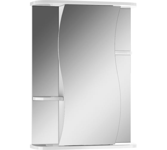 Изображение товара Шкаф-зеркало Айсберг Волна 2-50 левый DA1036HZ