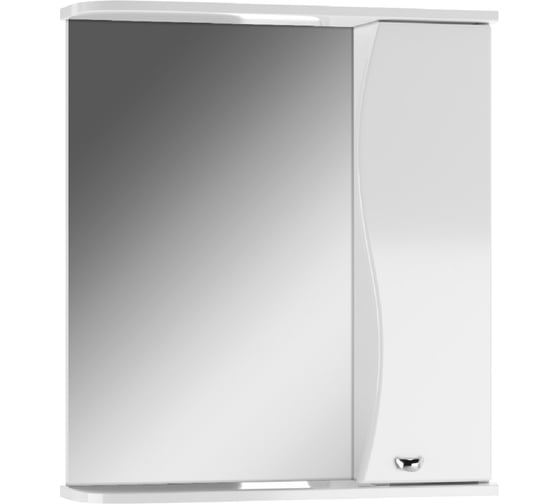 Изображение товара Шкаф-зеркало Айсберг Волна 60 правый DA1047HZ