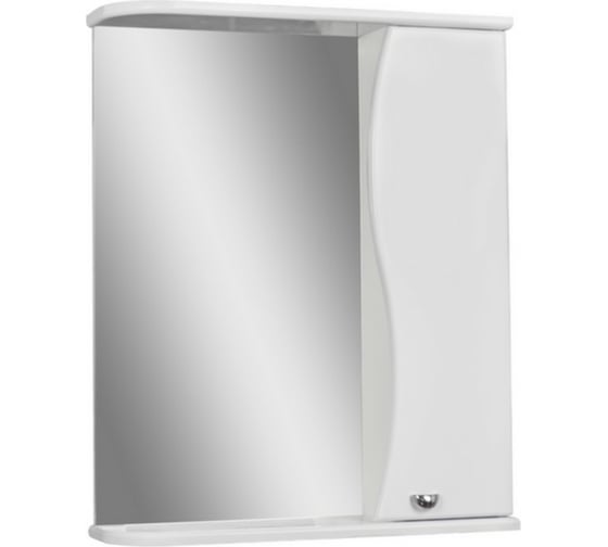 Изображение товара Шкаф-зеркало Айсберг Волна 50 правый DA1043HZ