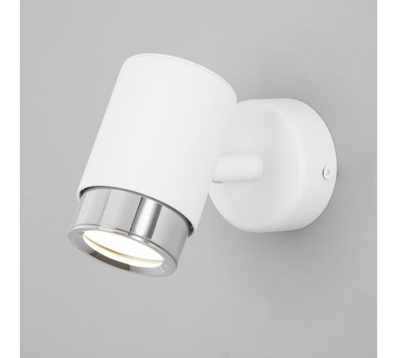 Изображение товара Настенный светильник Eurosvet 20124 1 белый хром a056161