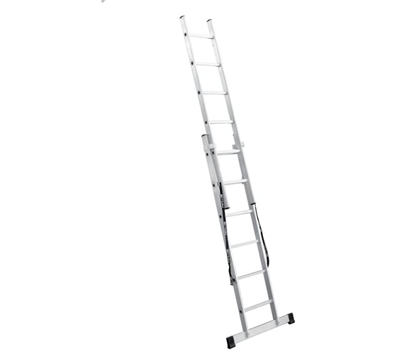 Изображение товара Алюминиевая 2-секционная лестница UFUK 2х6 ступеней 411206