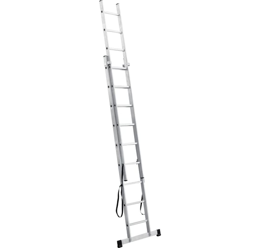 Изображение товара Алюминиевая 2-секционная лестница UFUK 2х9 ступеней 411209