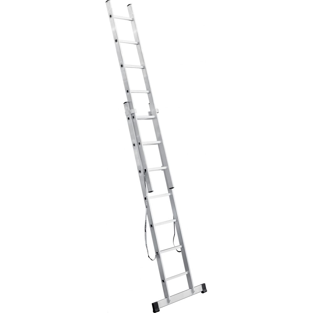 универсальная алюминиевая двухсекционная лестница ремоколор Алюминиевая двухсекционная лестница UFUK