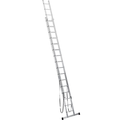 Изображение товара Алюминиевая 2-секционная лестница UFUK 2х16 ступеней 411216