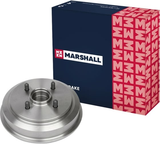 Изображение товара Барабан тормозной задний Ford Fiesta IV, V 95-/Fusion 02-, Mazda 2 I DY 03- MARSHALL M1900912