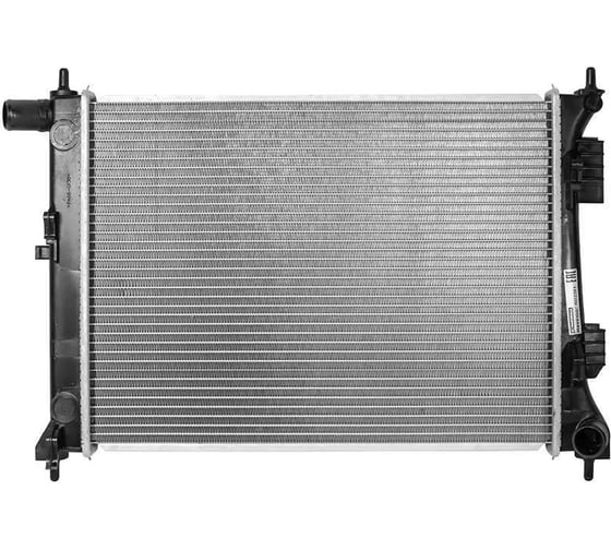 Изображение товара Радиатор охлаждения двигателя Hyundai Solaris I 10-, Kia Rio III 11- МКПП MARSHALL M4991007