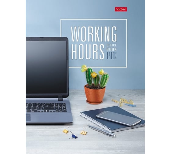 Изображение товара Бизнес-блокнот Hatber Время Управлять 80л, А5, 5, цв.блок клетка, тв.переплет, 20 шт 061753