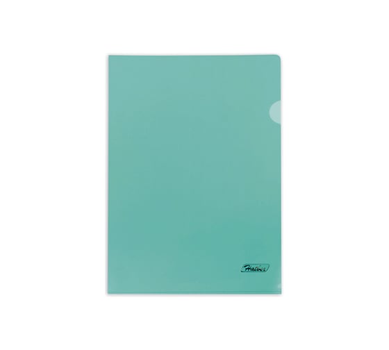 Изображение товара Пластиковая папка-уголок Hatber А4, 180мкм, зеленая, 20 шт 040032