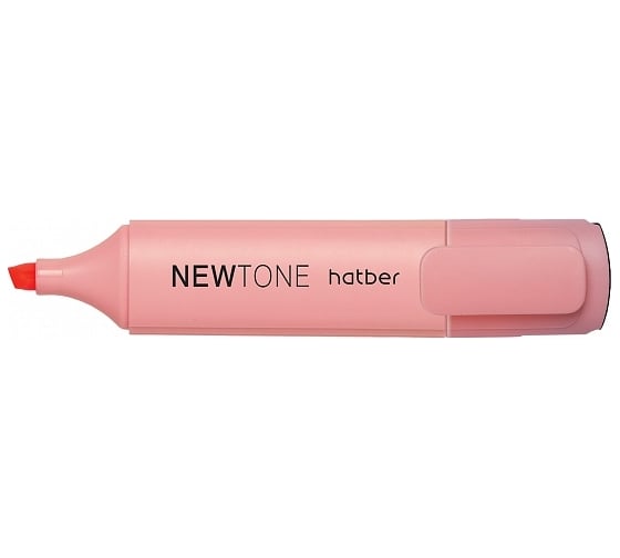 Изображение товара Текстовыделитель Hatber NEWtone PASTEL клиновидный пишущий узел, розовый, упак. 12 шт. 060877