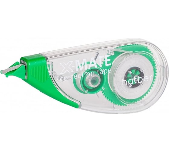 Изображение товара Корректирующая лента Hatber X-Mate COMFORT 5мм, х 8м, в пакете 12 шт 058995