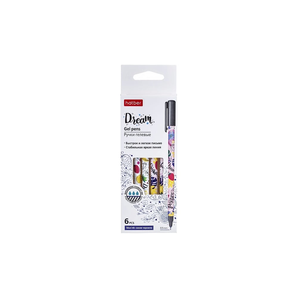 фото Гелевая ручка hatber