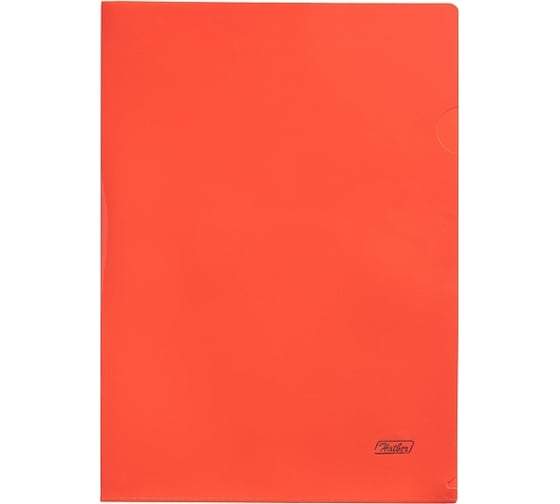 Изображение товара Пластиковая папка-уголок Hatber А4, 180мкм, непрозрачная, 20 шт 051431