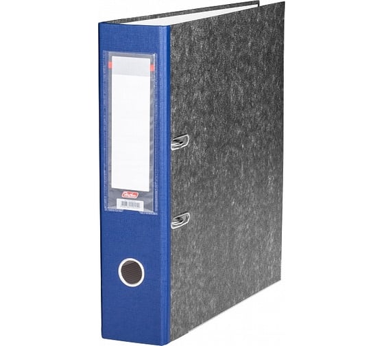 Изображение товара Папка-регистратор Hatber с арочным механизмом А4, с карманом на корешке, упак. 20 шт. 044887