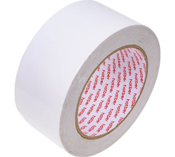 Изображение товара Клейкая двухсторонняя лента Hatber 50 мм, 25 м, на полипропиленовой основе, 6 шт. 052043