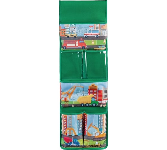 Изображение товара Органайзер для мелочей Hatber 25, 5x82см, 6 карманов, подвесной 070417