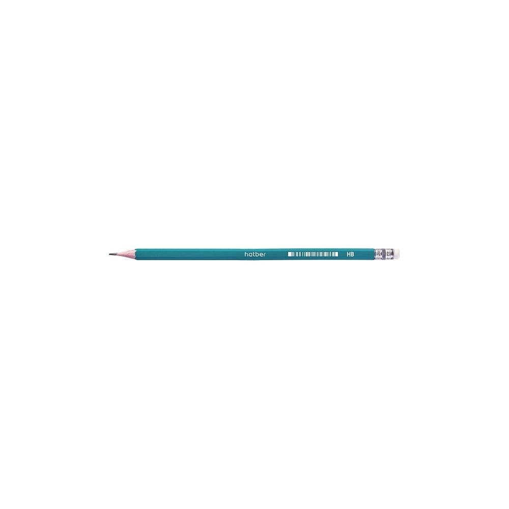 Чернографитный карандаш Hatber карандаш чернографитный с ластиком hb гарри поттер круглый заточенный в пластиковой тубе