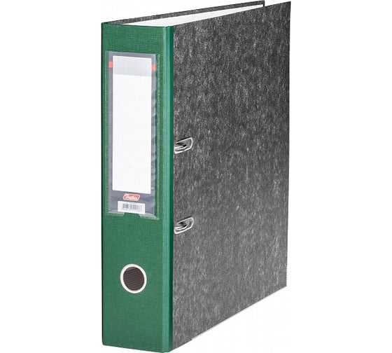 Изображение товара Папка-регистратор Hatber с арочным механизмом А4, с карманом на корешке, упак., 20 шт. 044888