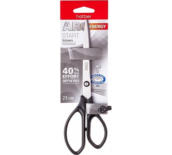 Изображение товара Ножницы Hatber START 23 см, легкий рез 12 шт 061312