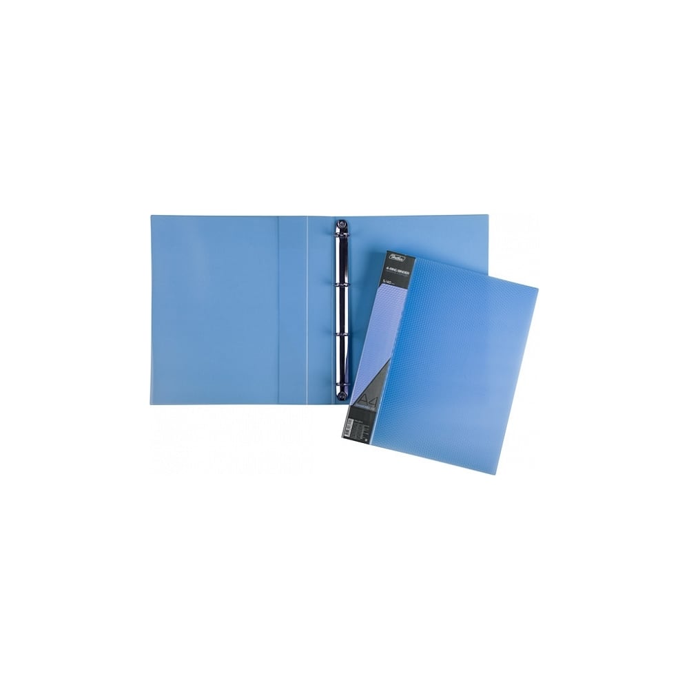 Пластиковая папка Hatber папка пластиковая а4 325 х 230 х 55 мм молния сверху calligrata офис пм а4 02 0 5 мм ная текстура песок синяя