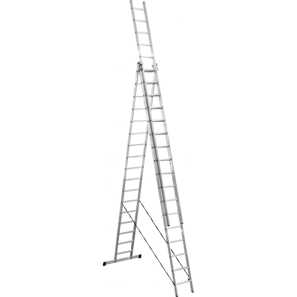 Алюминиевая трехсекционная лестница UFUK алюминиевая трехсекционная лестница ufuk
